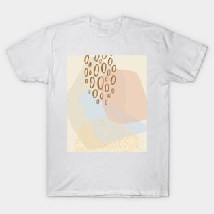 Abstract mid century shapes T-Shirt